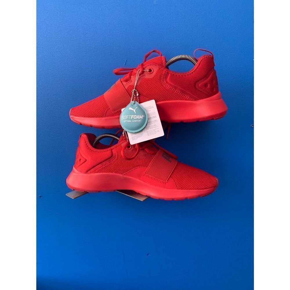 Puma SoftFoam Wired Pro Triple HighβRisk Red Running Shoe - Men'sβ8.5